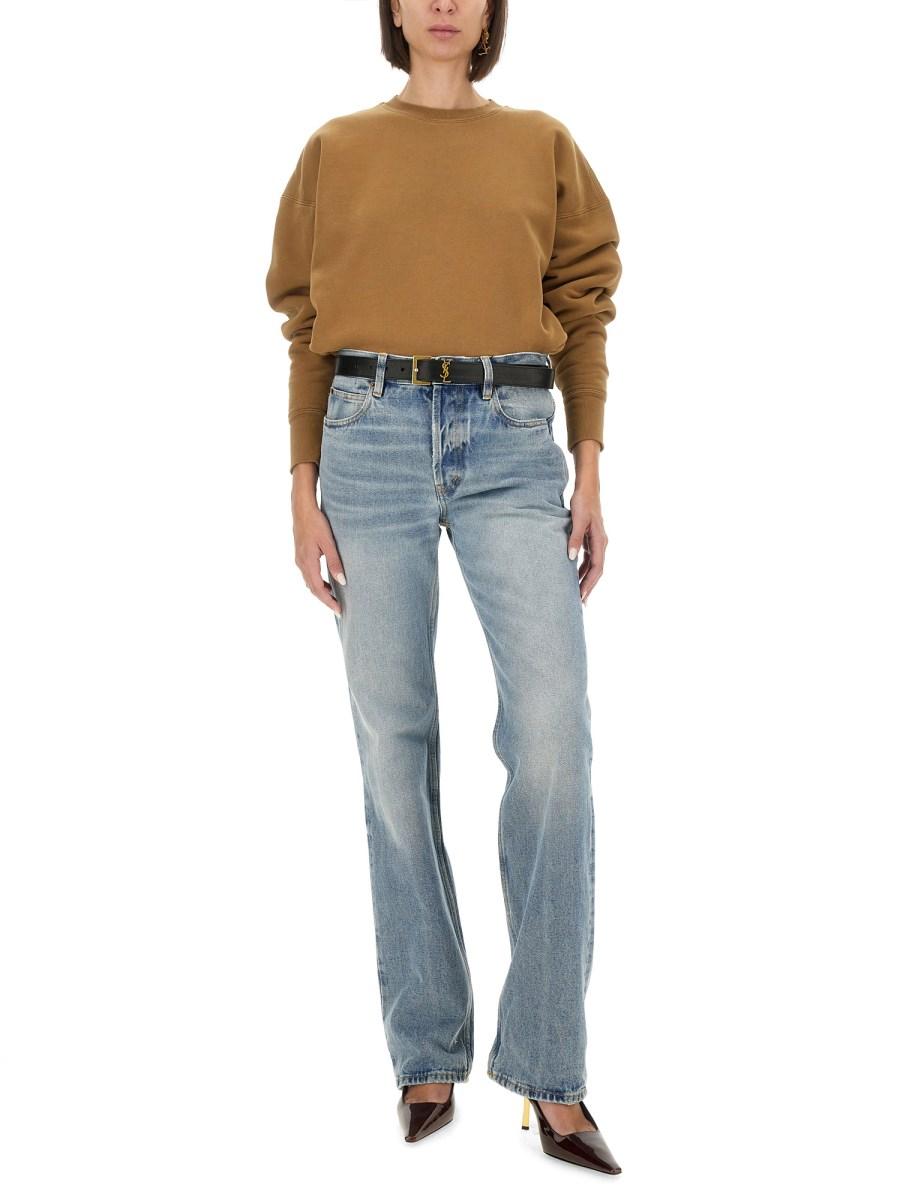 SAINT LAURENT FELPA CON LOGO 2025