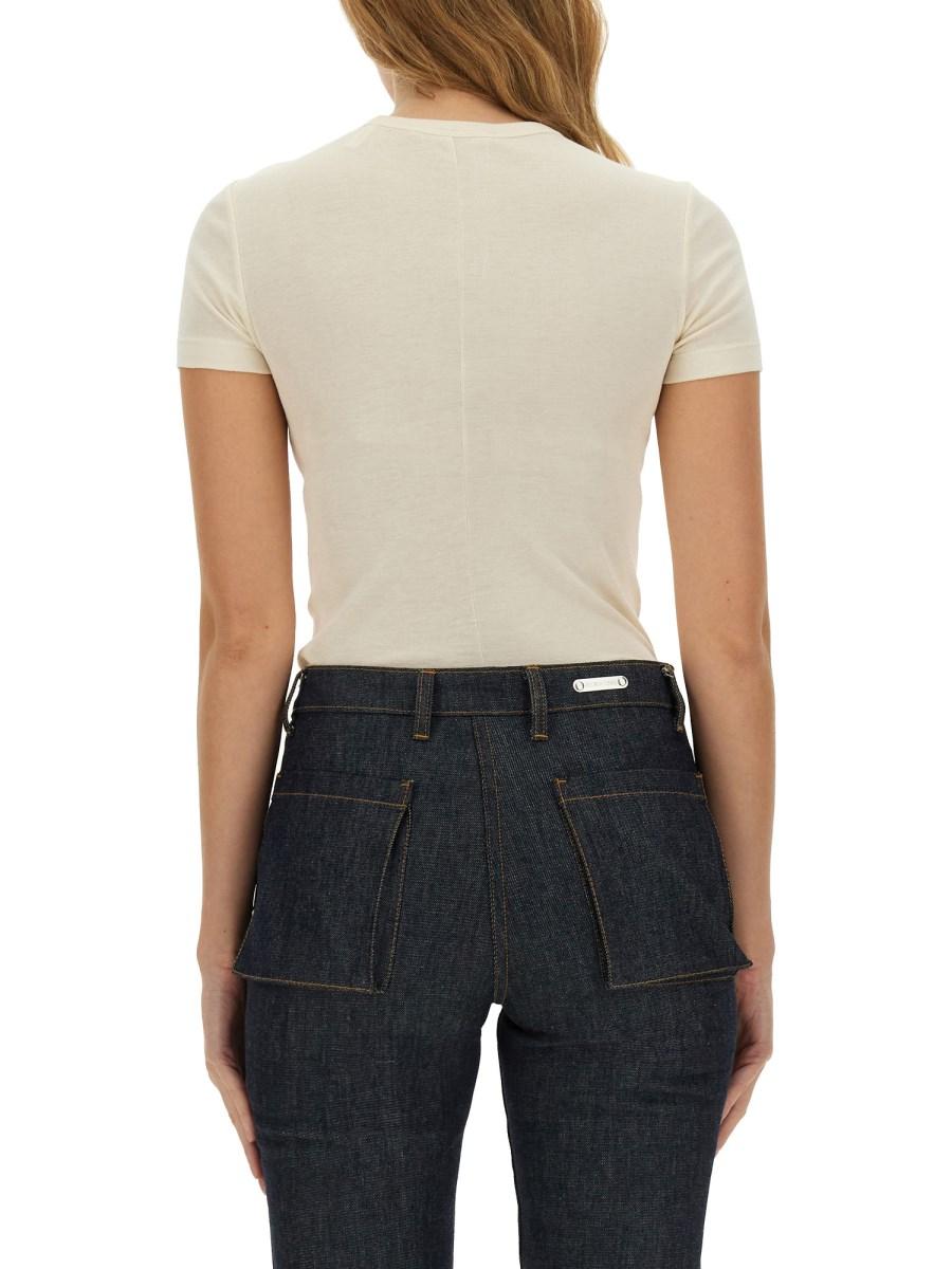 HELMUT LANG T-SHIRT SLIM FIT IN MODAL Qualità