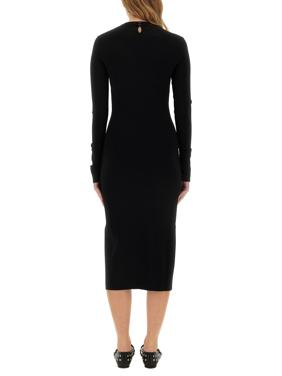 STELLA McCARTNEY ABITO MIDI CON SPACCO Presa