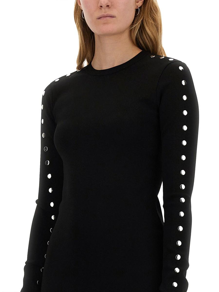 STELLA McCARTNEY ABITO MIDI CON SPACCO Presa