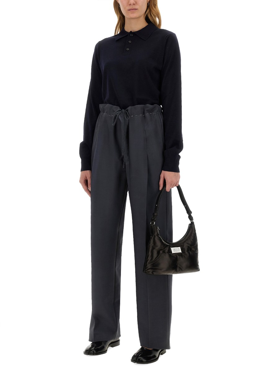MAISON MARGIELA POLO IN LANA Sconto