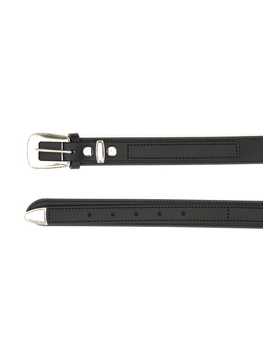 LEMAIRE CINTURA WESTERN MINIMAL IN PELLE Economico