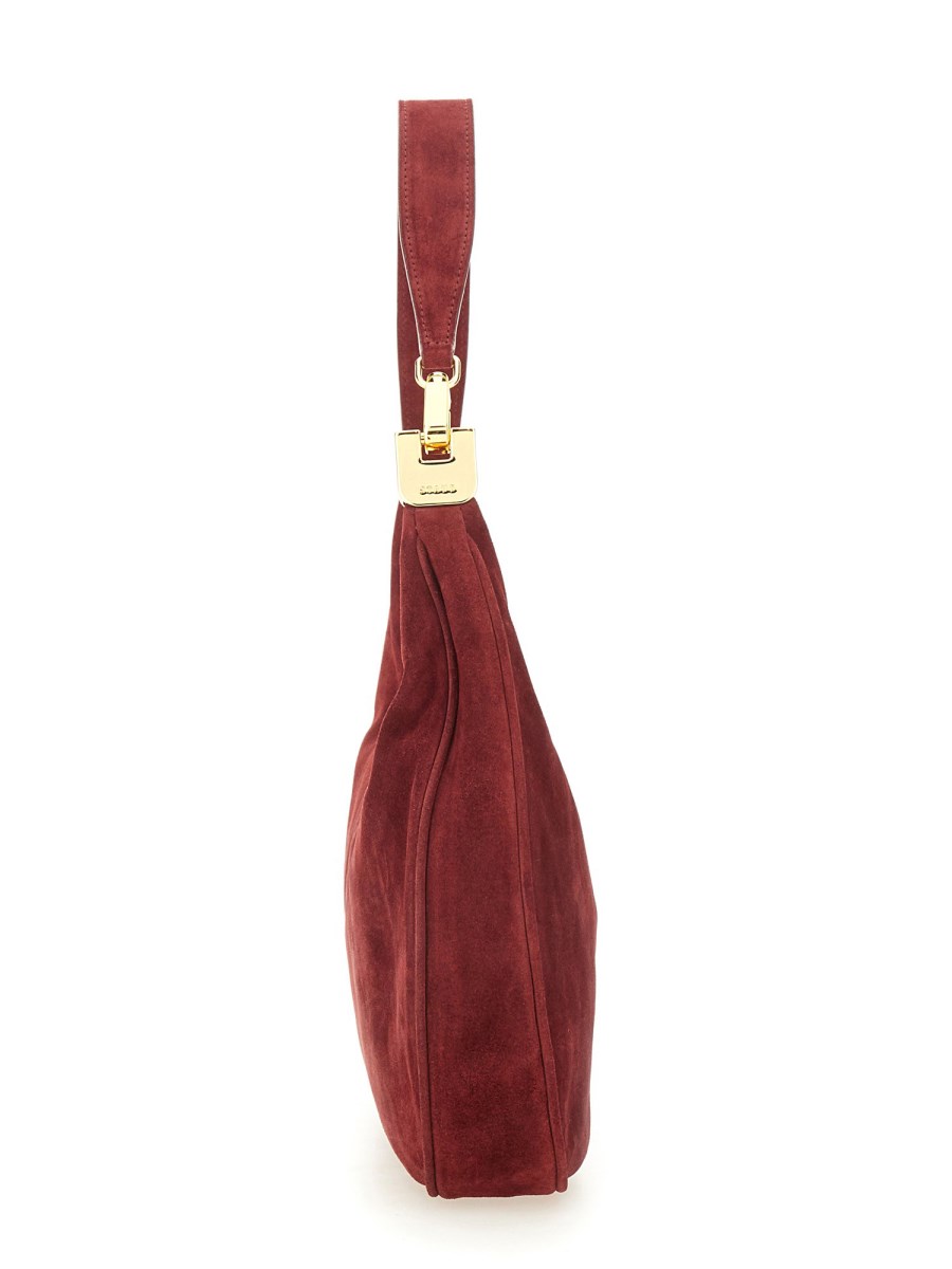 STAUD BORSA SYLVIE IN SUEDE Consegna Veloce