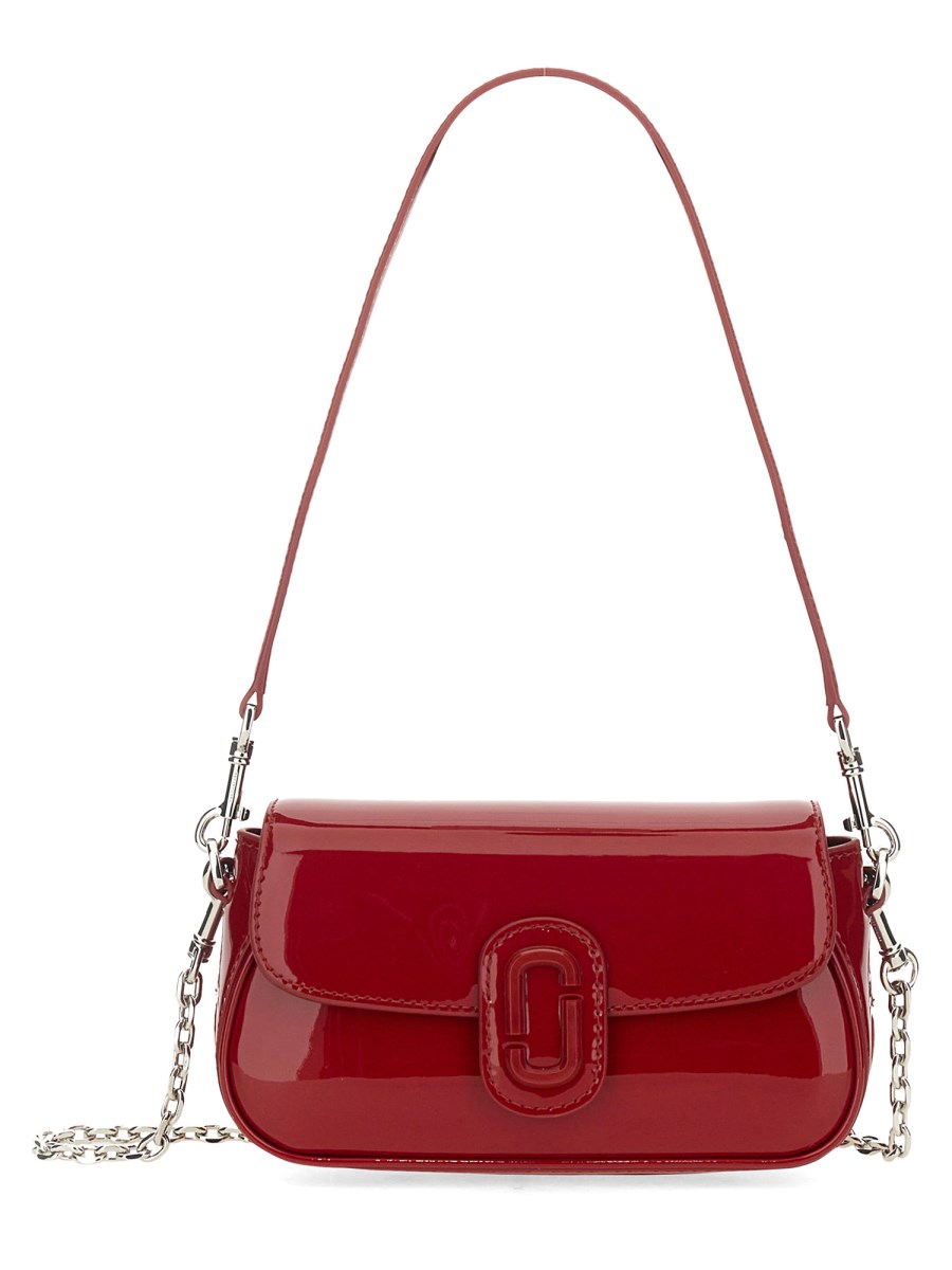 MARC JACOBS BORSA A SPALLA "CLOVER" IN PELLE VERNICIATA Economico