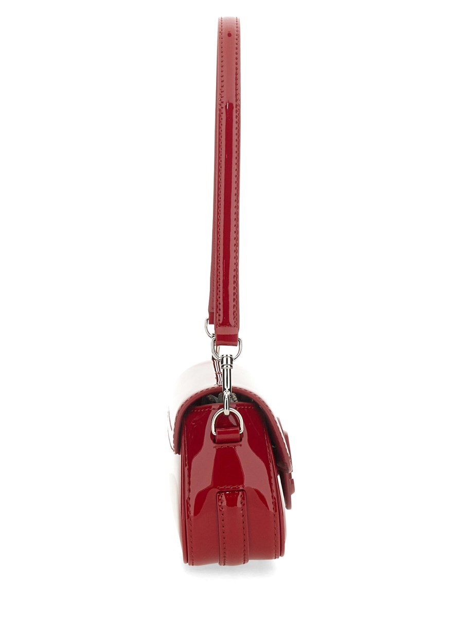 MARC JACOBS BORSA A SPALLA "CLOVER" IN PELLE VERNICIATA Economico