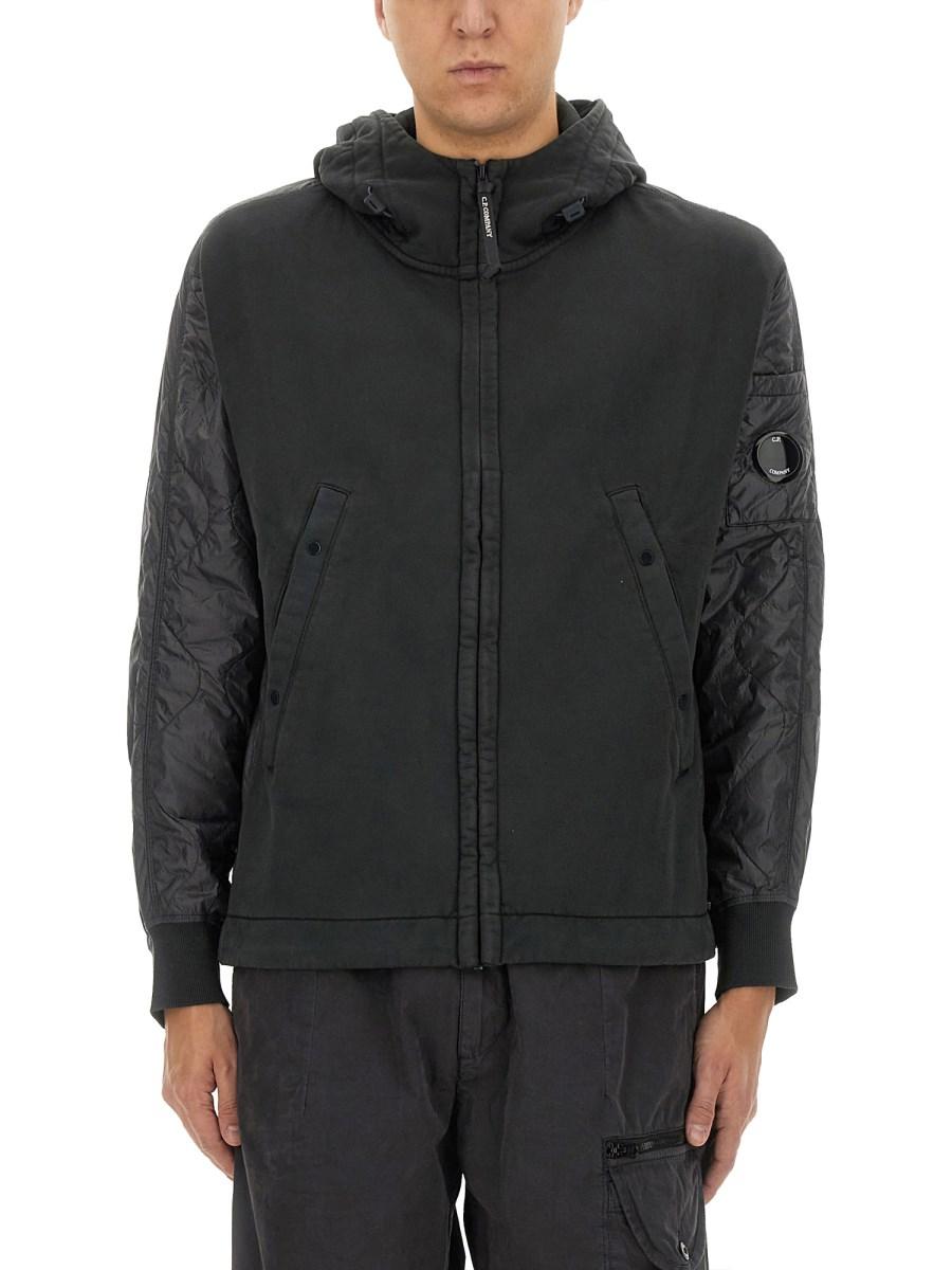 C.P. COMPANY GICCA IN COTONE CON LOGO Nuovo
