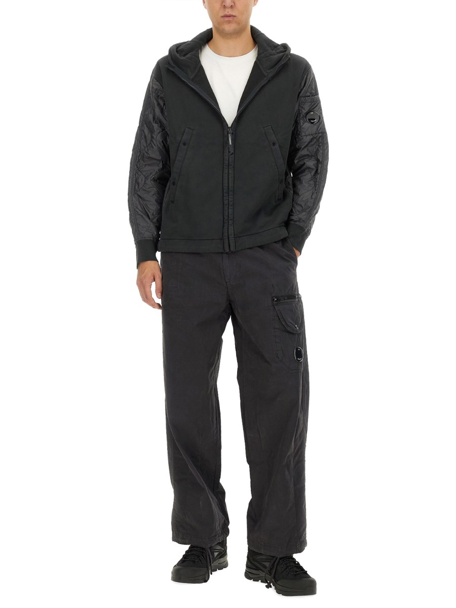C.P. COMPANY GICCA IN COTONE CON LOGO Nuovo