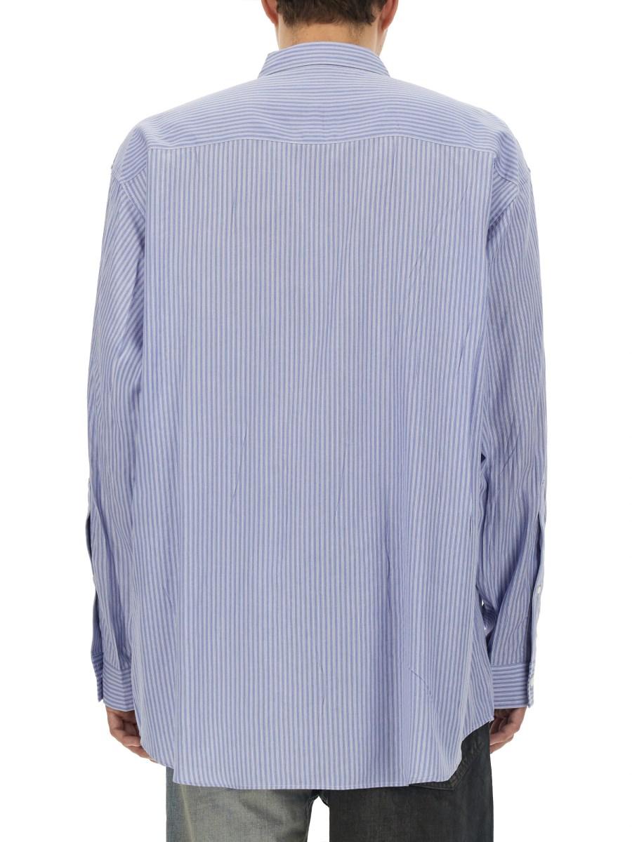 BALENCIAGA CAMICIA FLUIDA IN POPELINE Qualità Garantita