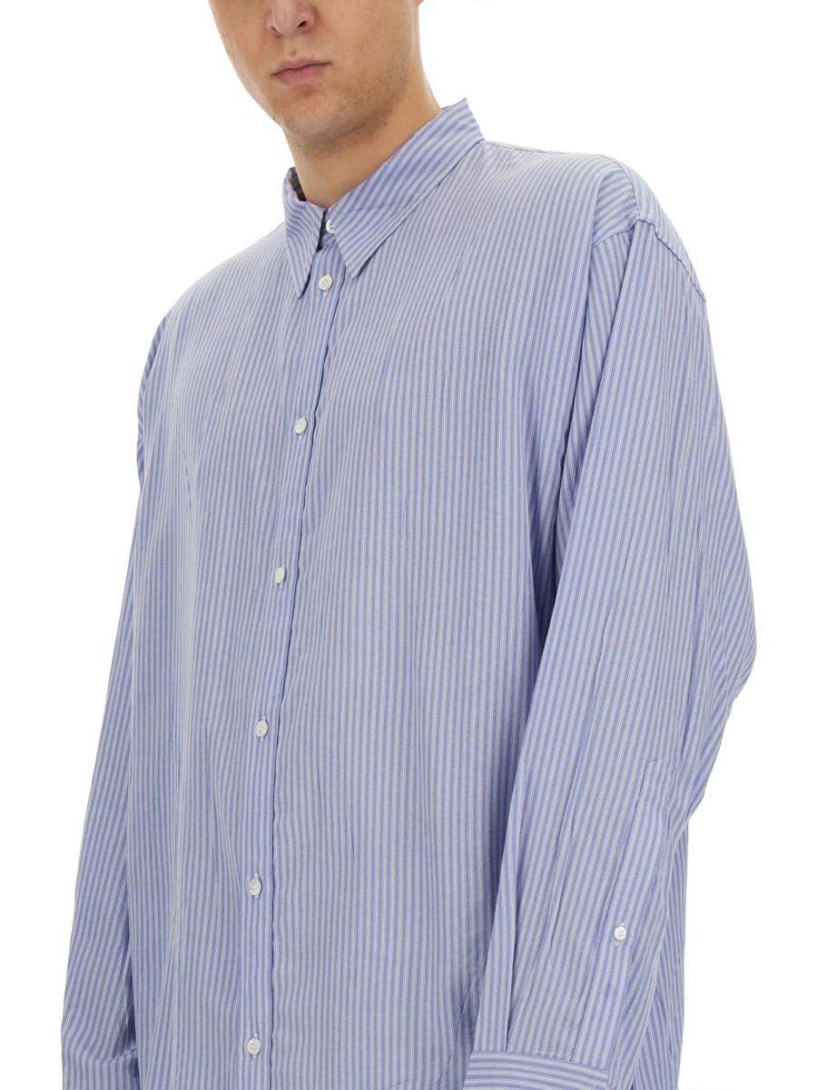 BALENCIAGA CAMICIA FLUIDA IN POPELINE Qualità Garantita