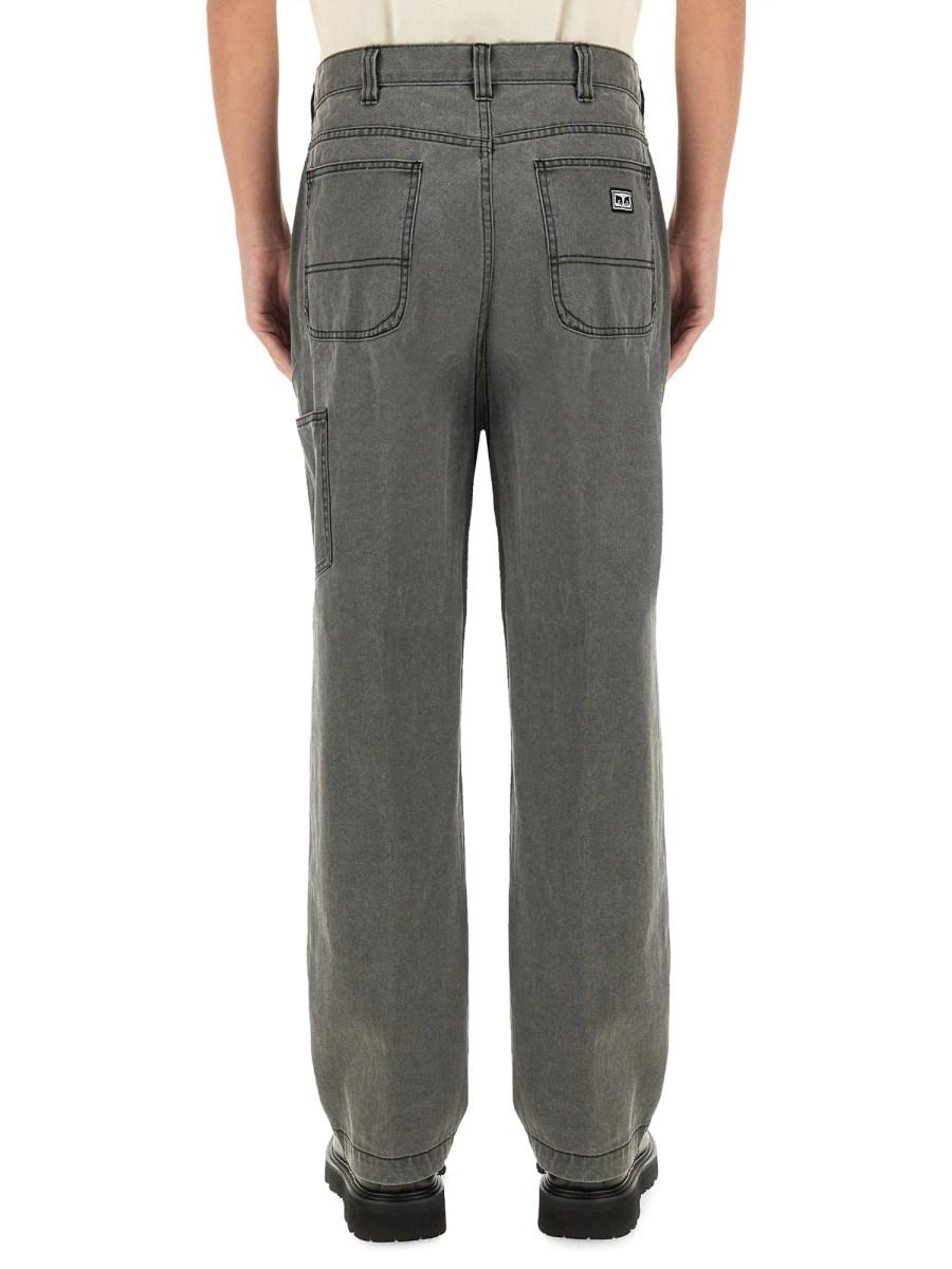 OBEY PANTALONE BIG TIME CARPENTER IN COTONE Consegna Veloce