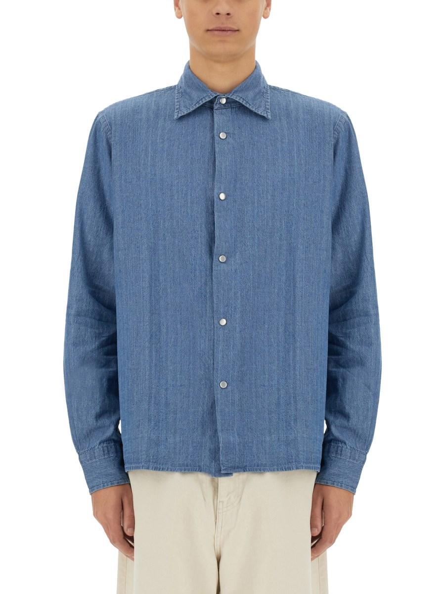 ASPESI CAMICIA WEST IN DENIM Convenienza