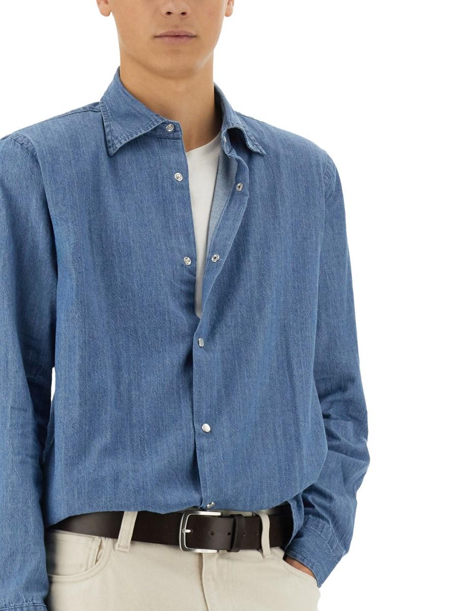 ASPESI CAMICIA WEST IN DENIM Convenienza