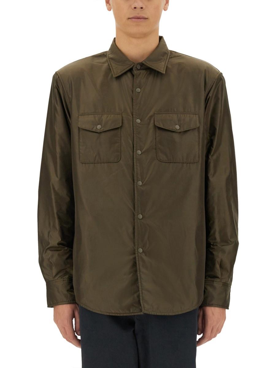 ASPESI CAMICIA 13 PIU IN TAFFETA TECNICO Sconto