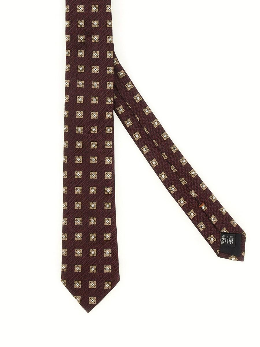 ZEGNA CRAVATTA IN SETA JACQUARD Italy