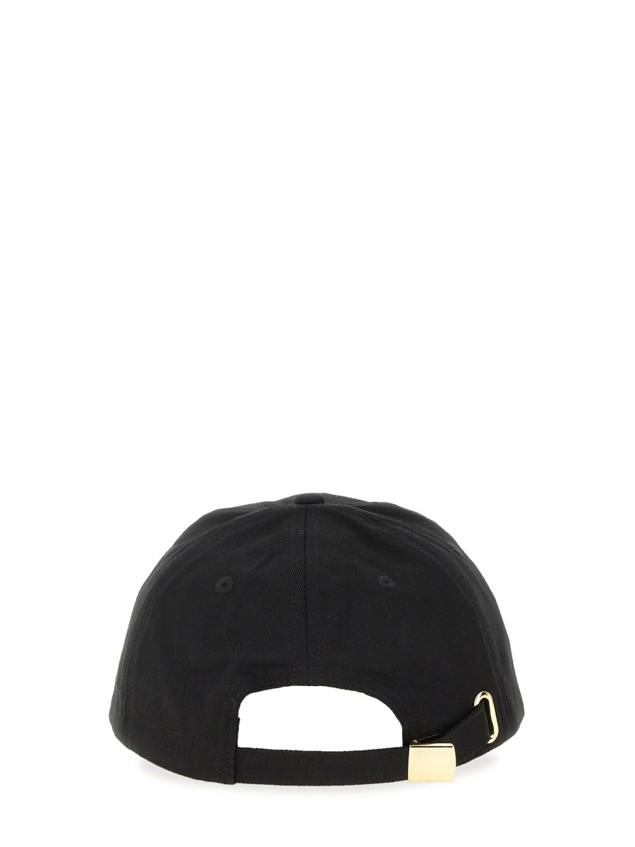 VERSACE JEANS COUTURE CAPPELLO DA BASEBALL V-EMBLEM Nuovo