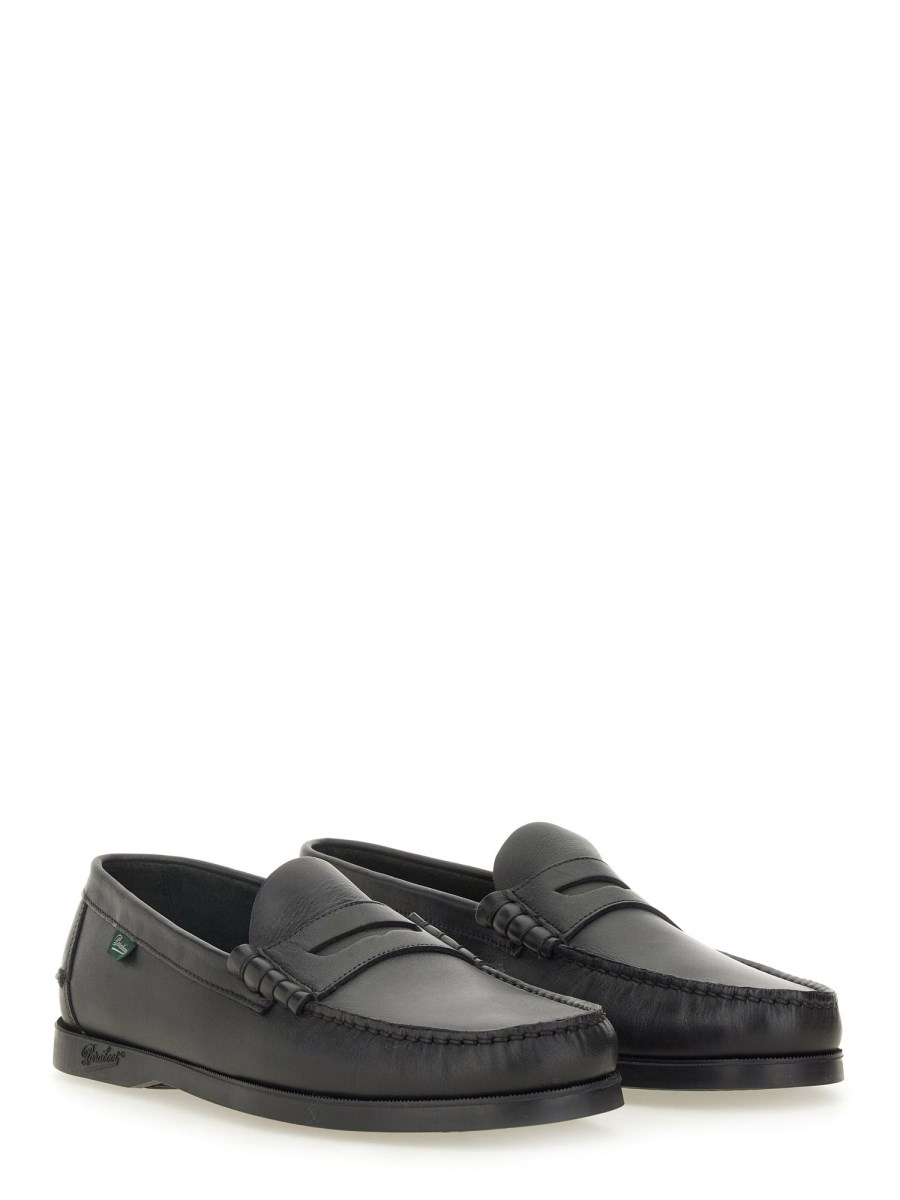 PARABOOT MOCASSINO "CORAUX" IN PELLE Qualità