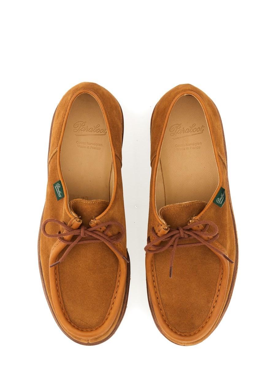 PARABOOT STRINGATA MICHAEL IN SUEDE Qualità Garantita