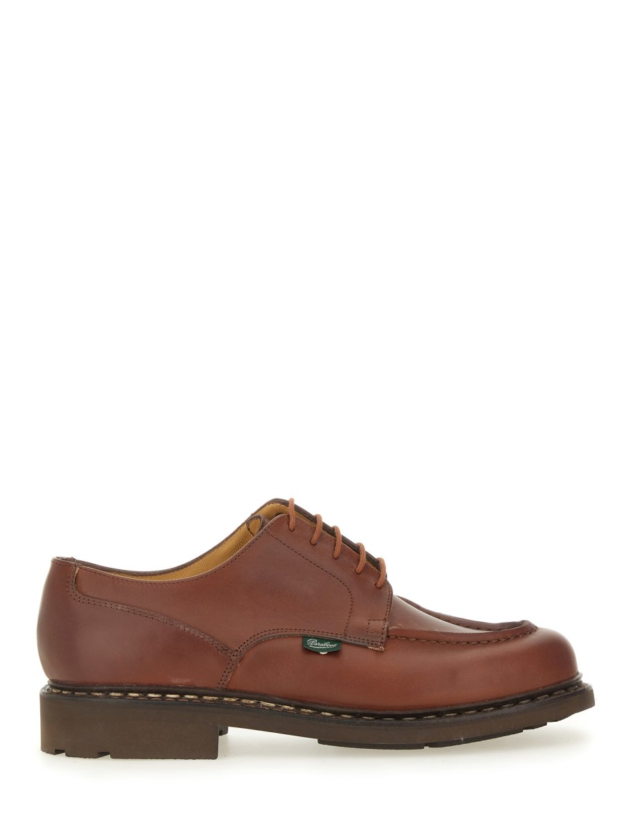 PARABOOT STRINGATA CHAMBORD IN PELLE Fino Al -60%