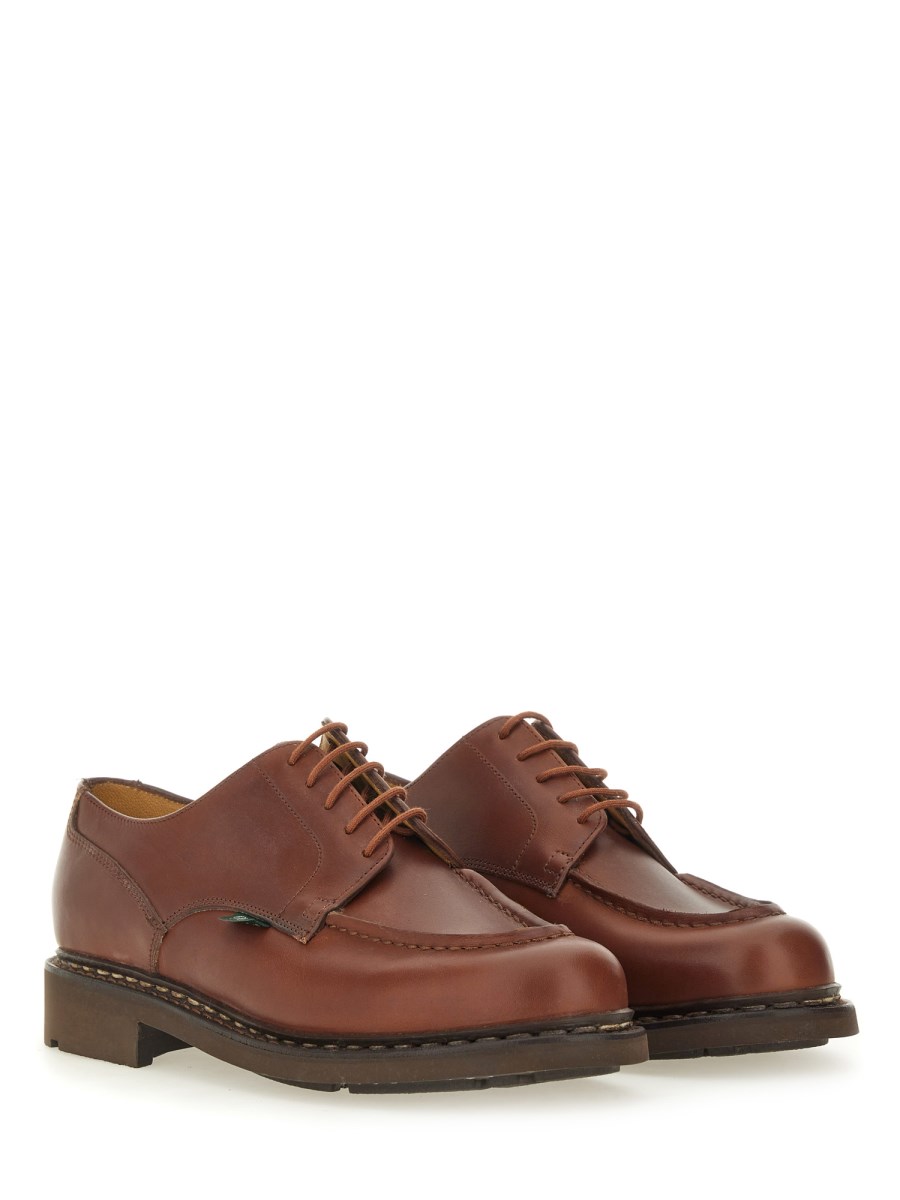 PARABOOT STRINGATA CHAMBORD IN PELLE Fino Al -60%