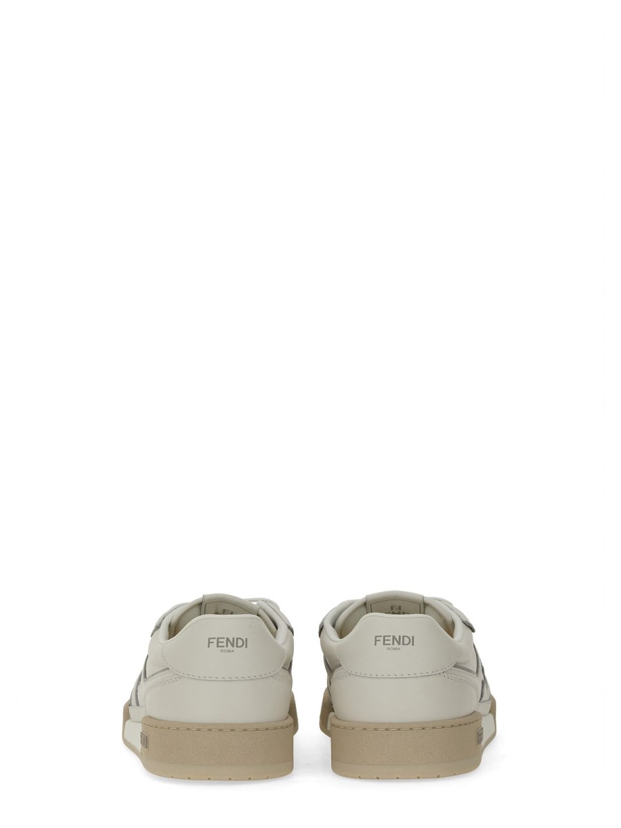 FENDI SNEAKER MATCH IN PELLE Sconto