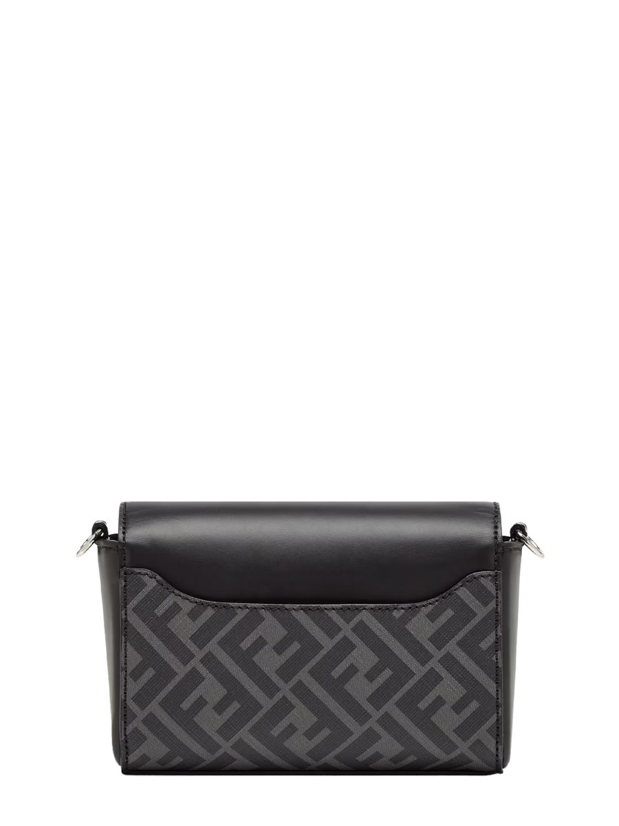 FENDI BORSA FF IN PELLE E TELA Hotsell