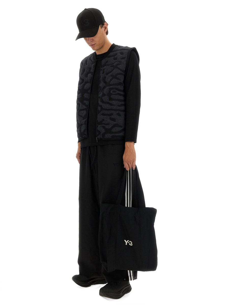 Y - 3 3 - BORSA TOTE IN CANVAS Nuova