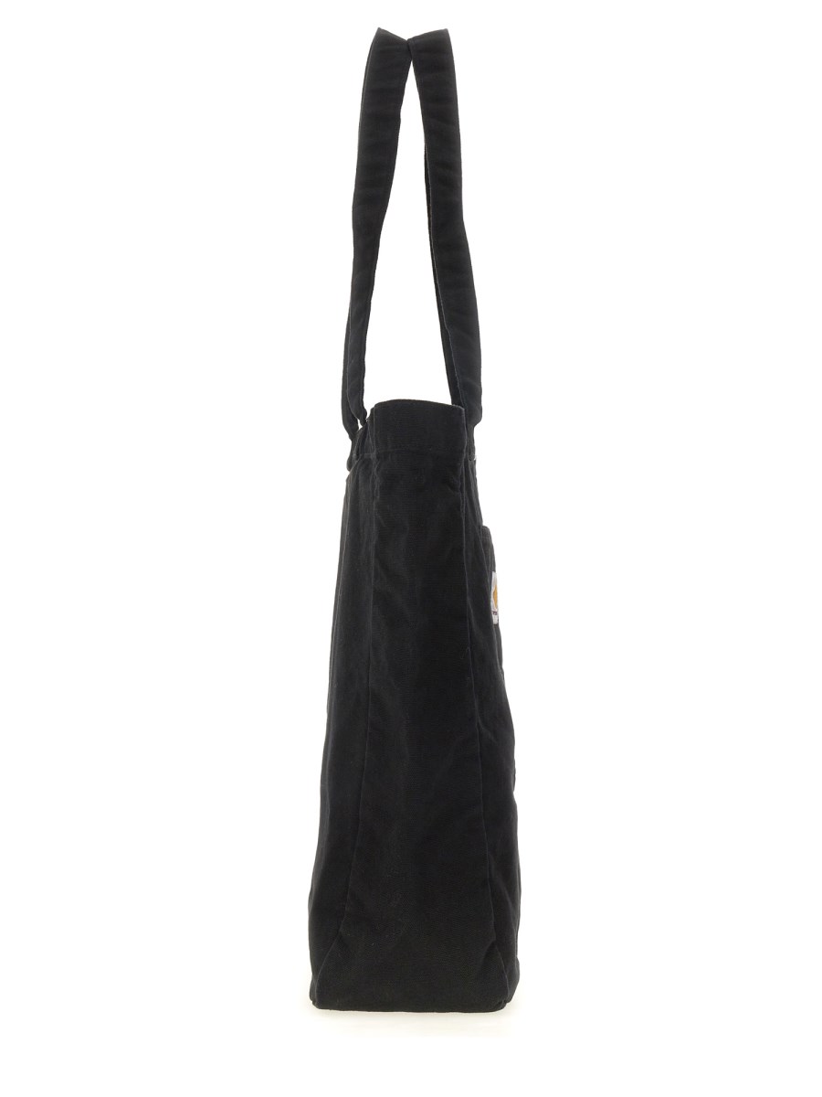 CARHARTT WIP BORSA TOTE IN COTONE CON LOGO 2025
