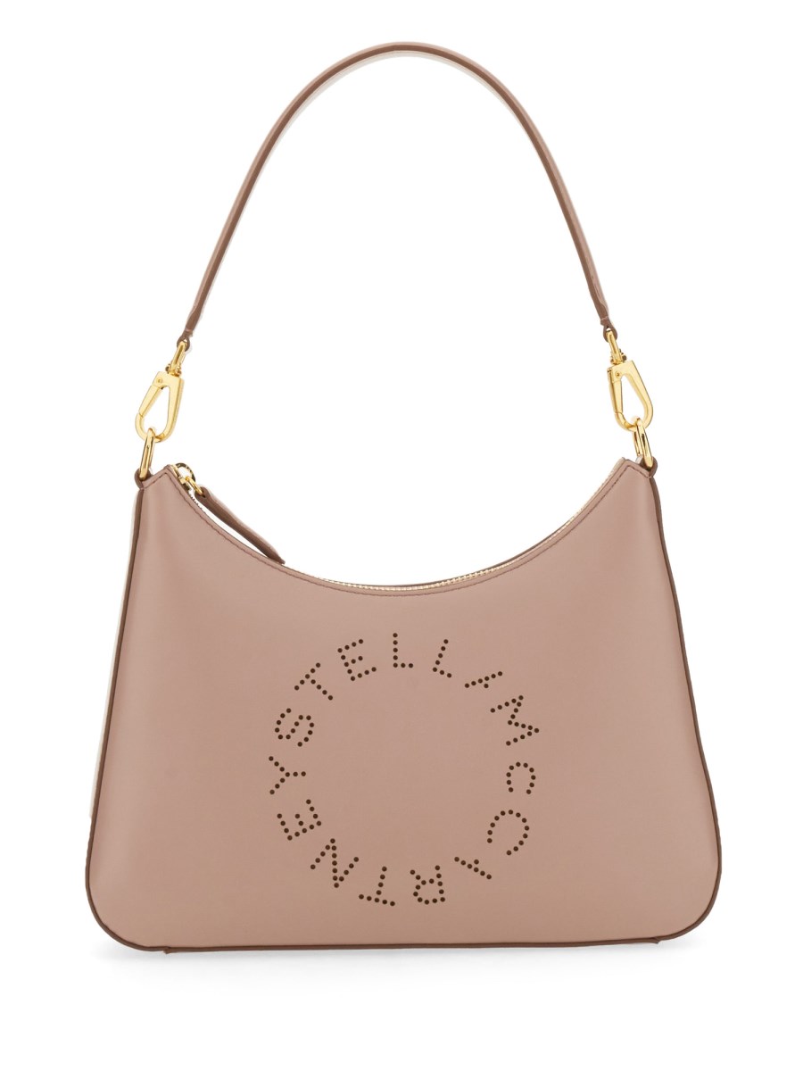STELLA McCARTNEY BORSA A SPALLA SMALL CON LOGO IN ALTER NAPPA Shopping Online