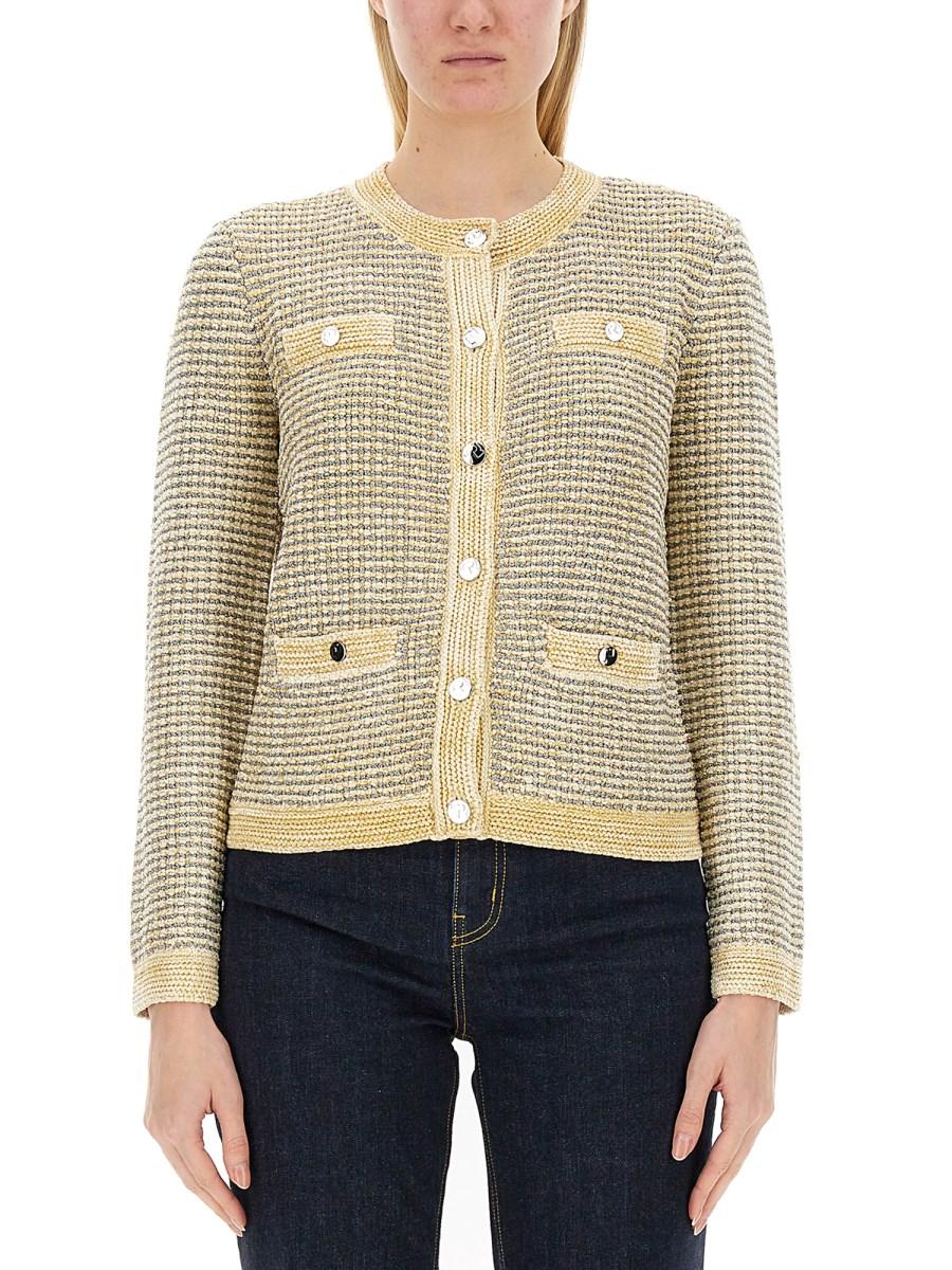 TORY BURCH CARDIGAN KENDRA IN VISCOSA Offerta