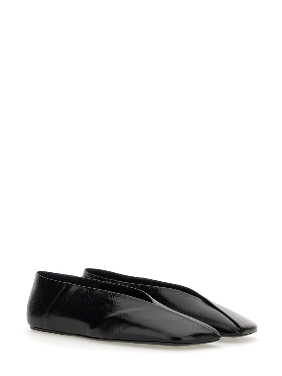 JIL SANDER SLIPPER IN PELLE Saldi