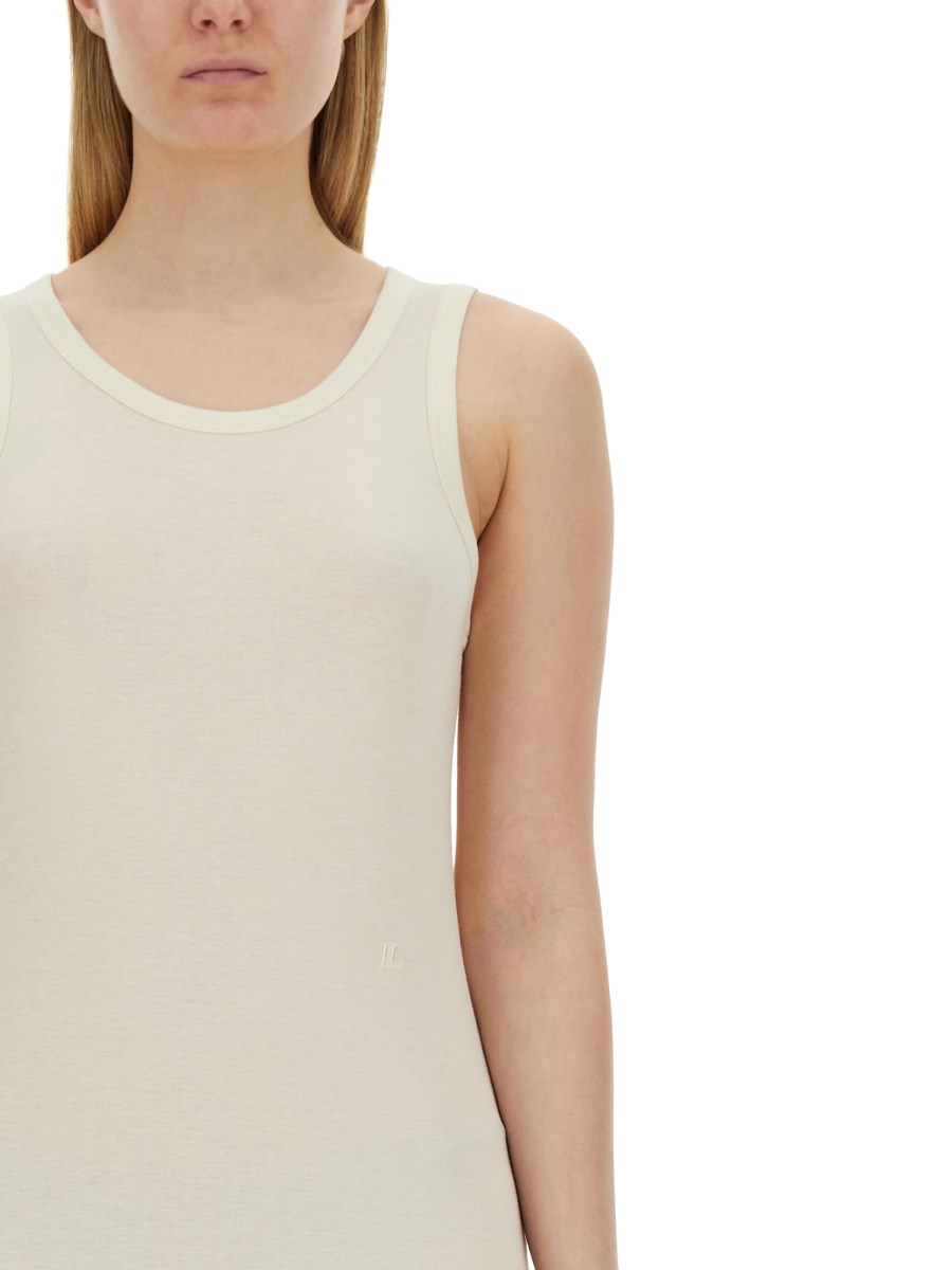 HELMUT LANG ABITO MINI IN MAGLIA DI MODAL Sottocosto