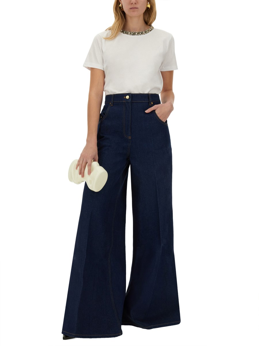 NINA RICCI JEANS SVASATO IN DENIM Outlet