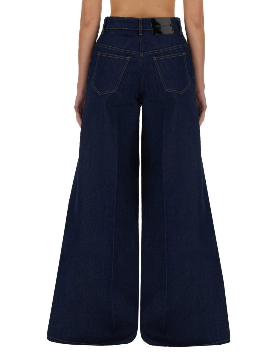 NINA RICCI JEANS SVASATO IN DENIM Outlet