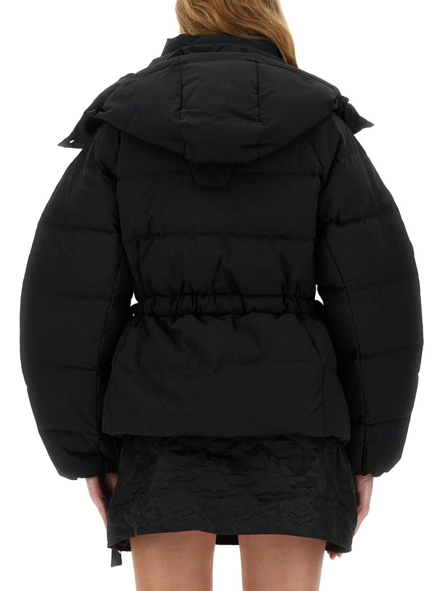 GANNI PIUMINO TECH OVERSIZE FIT Vendita Calda