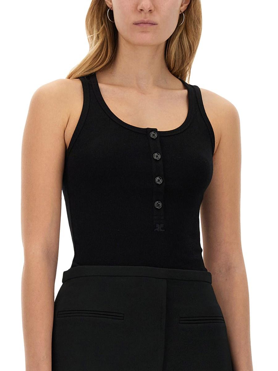 COURREGES TANK TOP RIB 90'S I Più Venduti