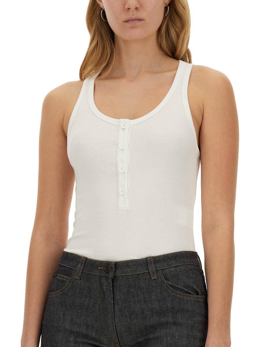 COURREGES TANK TOP RIB 90'S Negozio