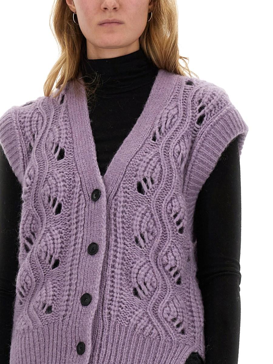 MILA SCHÖN CARDIGAN IN ALPACA In Saldo