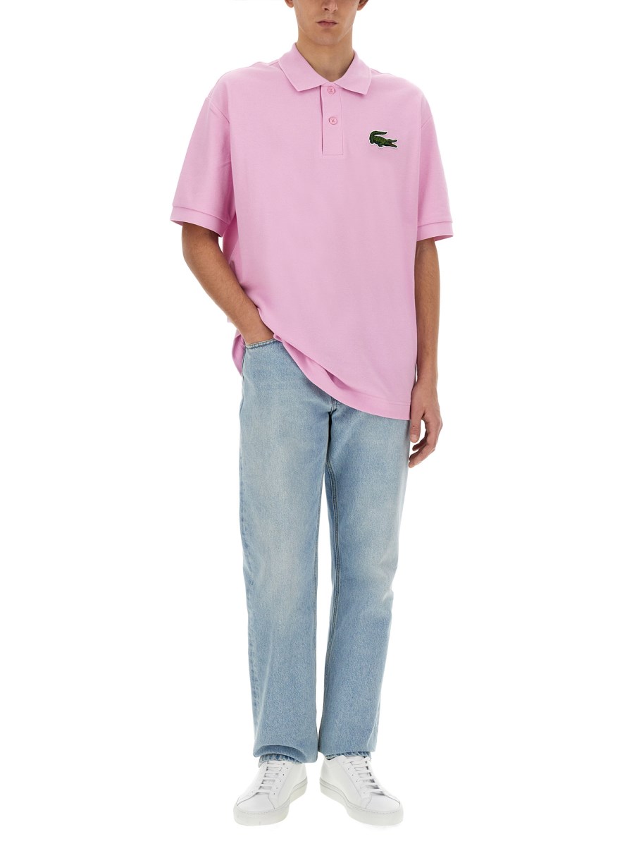 LACOSTE POLO CON LOGO Qualità Garantita