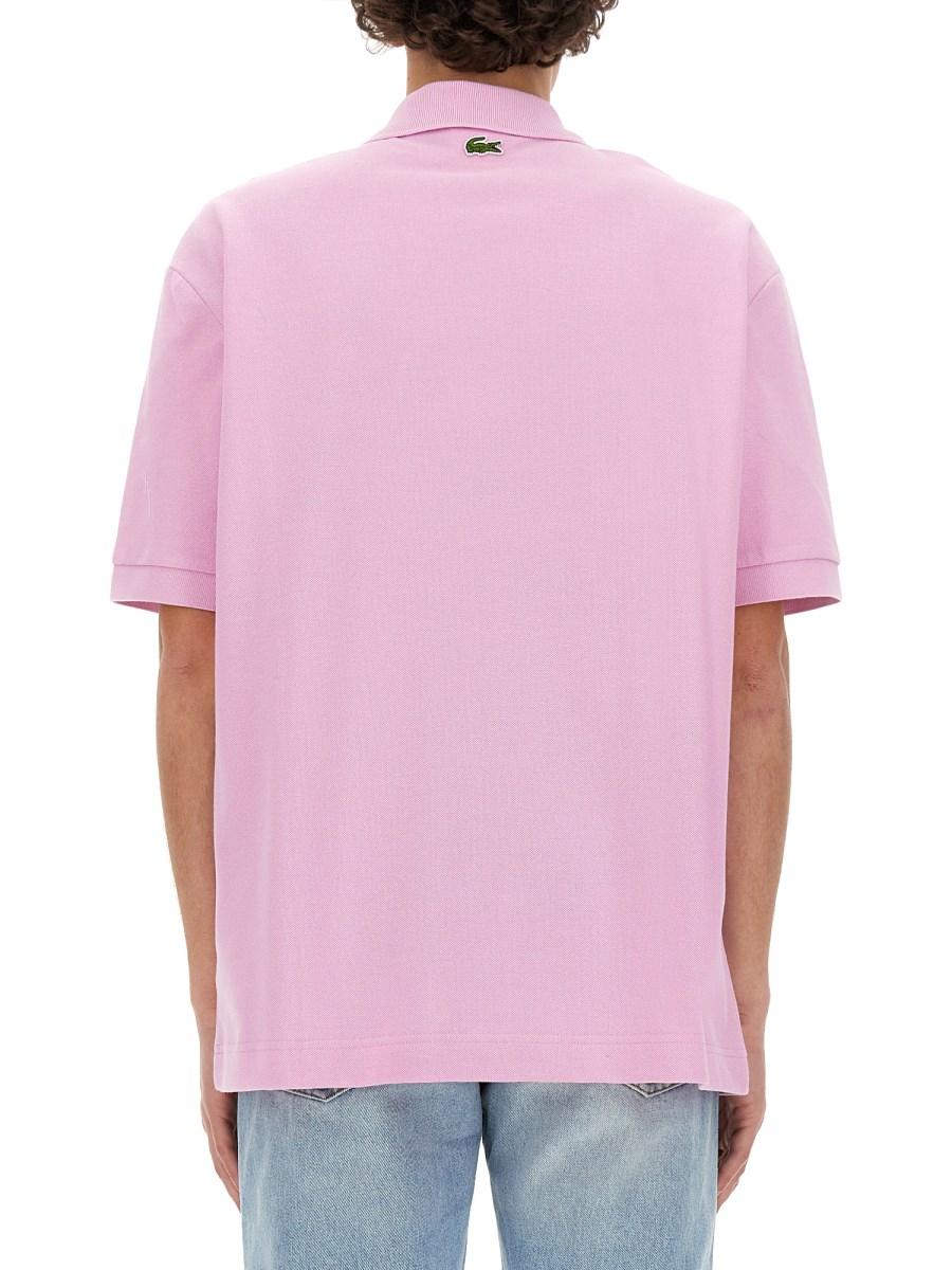 LACOSTE POLO CON LOGO Qualità Garantita