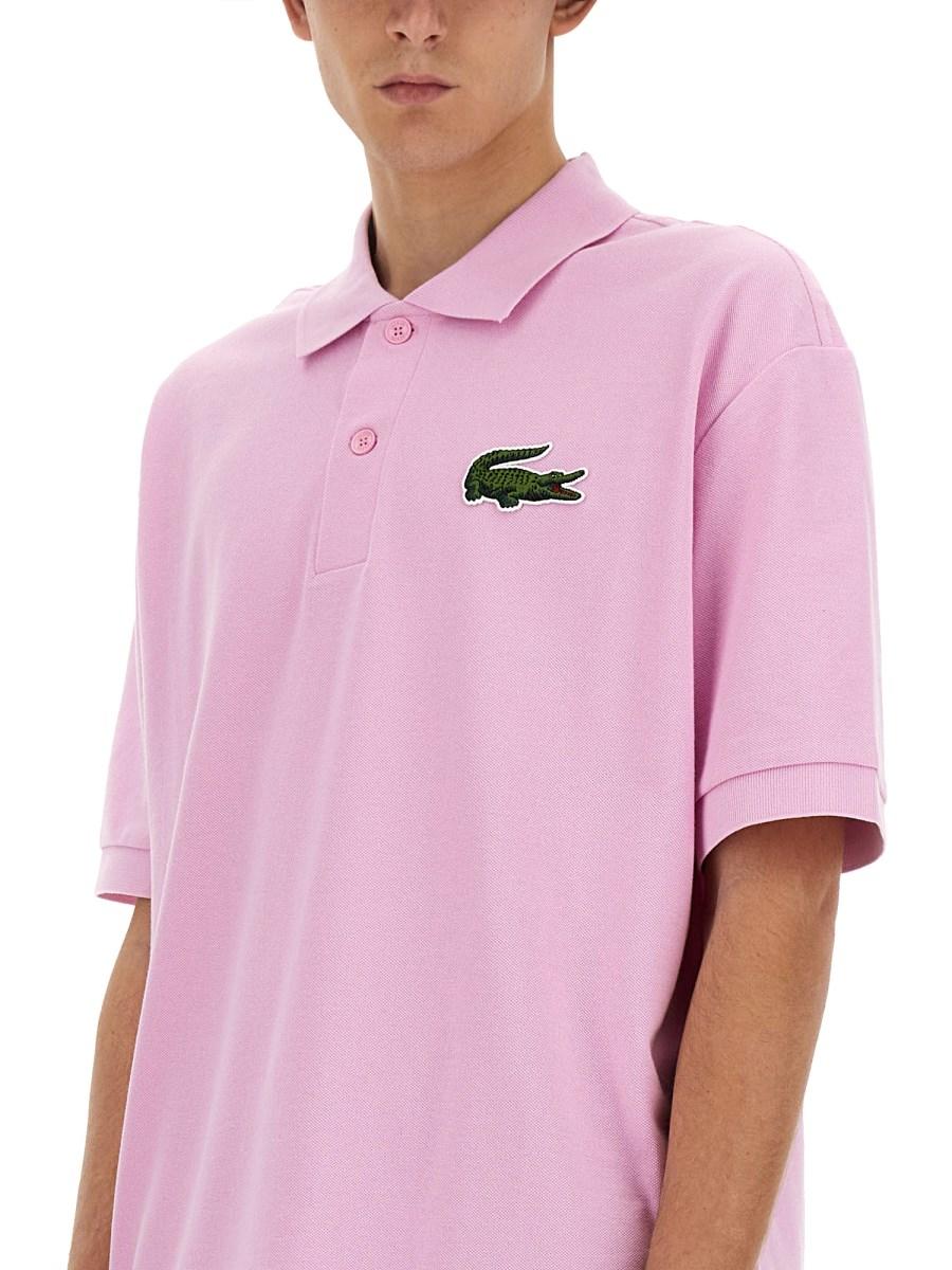 LACOSTE POLO CON LOGO Qualità Garantita
