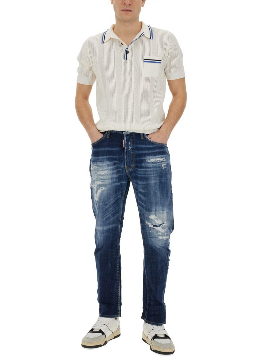 DSQUARED JEANS "BRO" Negozi Online