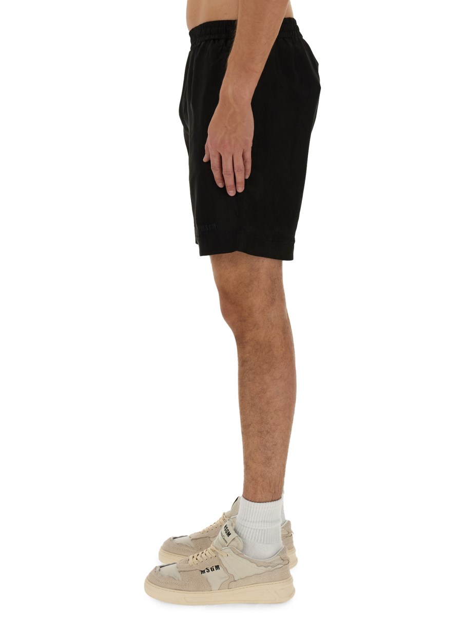 MSGM SHORT CON LOGO Saldi Di Fabbrica