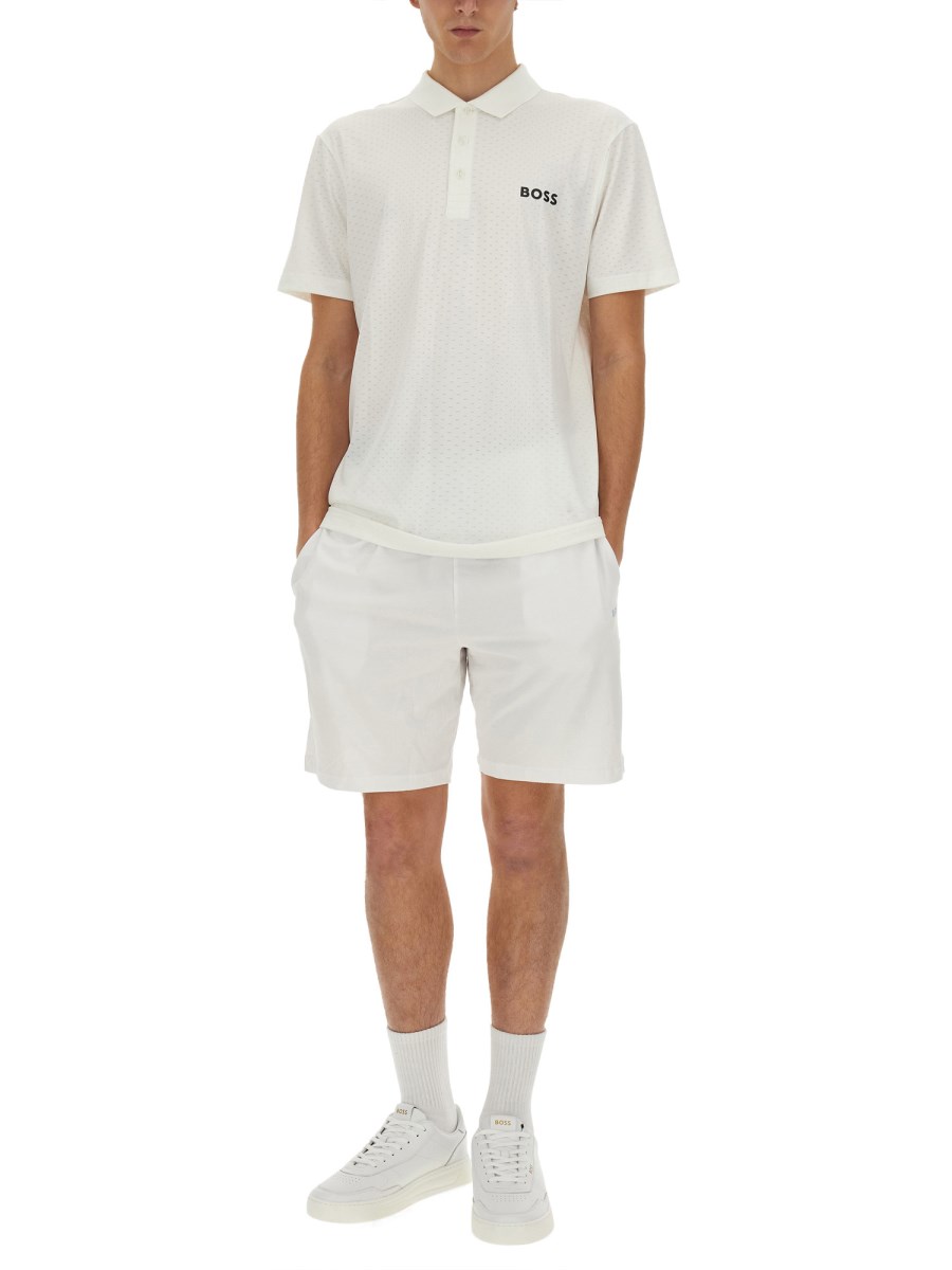 BOSS POLO CON LOGO Nuova