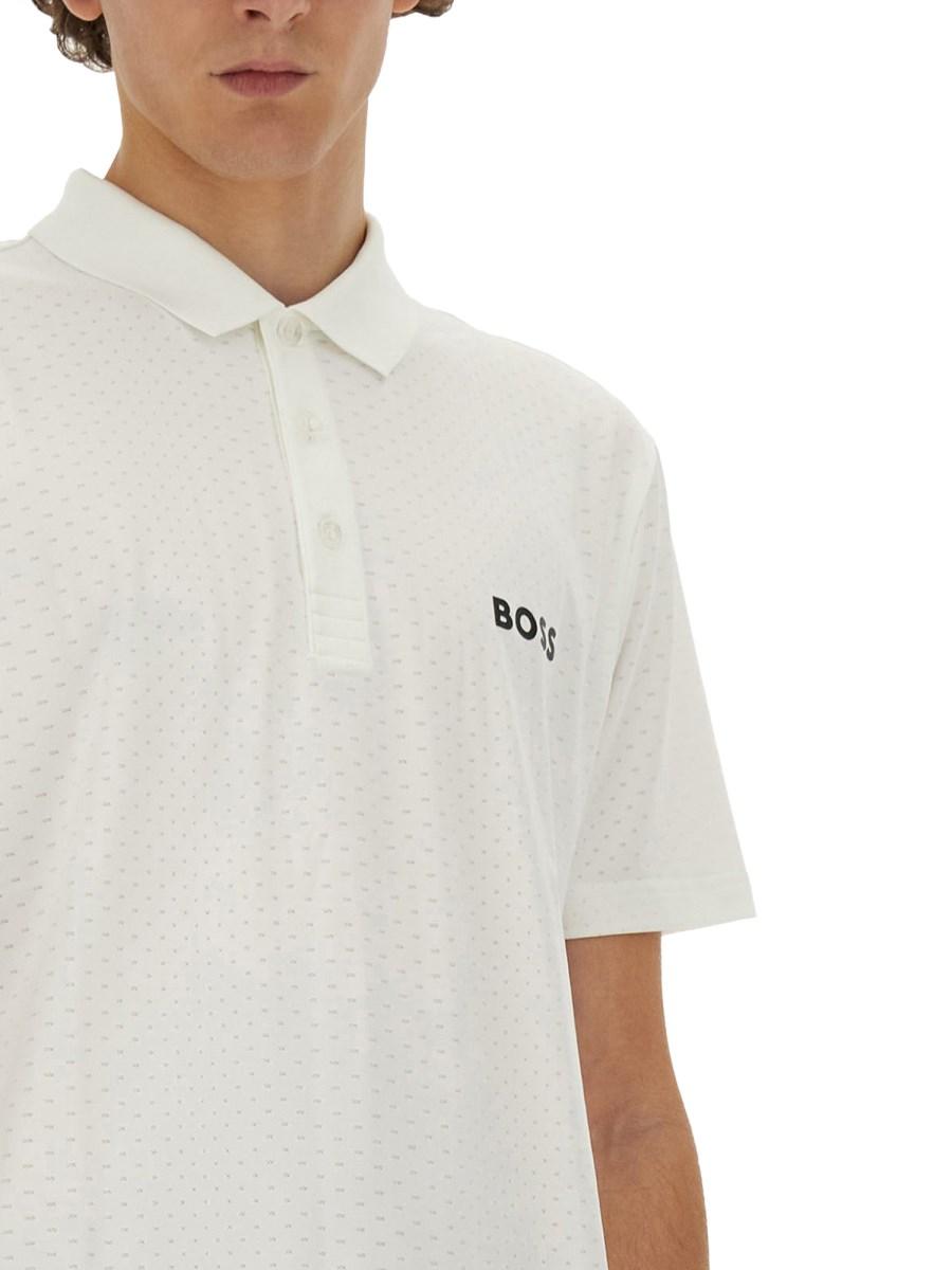 BOSS POLO CON LOGO Nuova