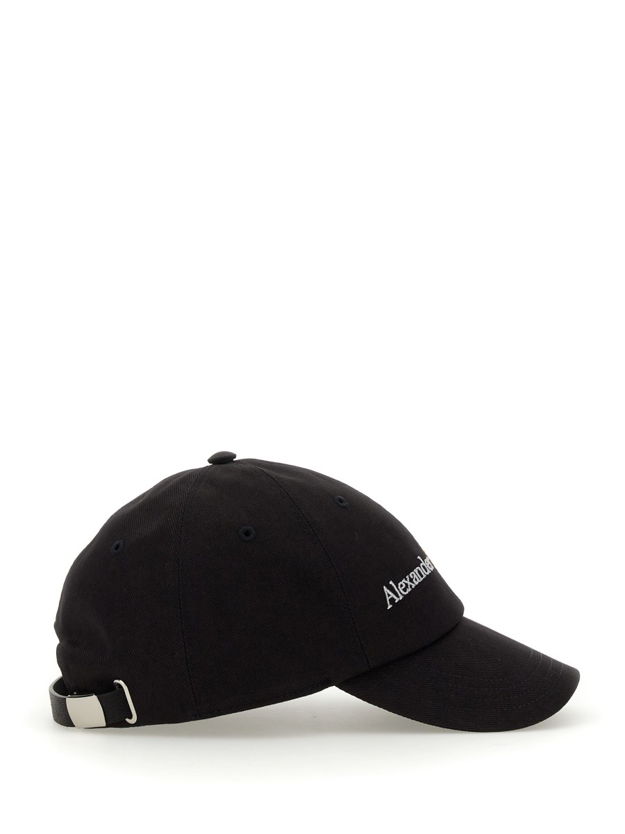 ALEXANDER McQUEEN CAPPELLO DA BASEBALL CON LOGO Negozi Online