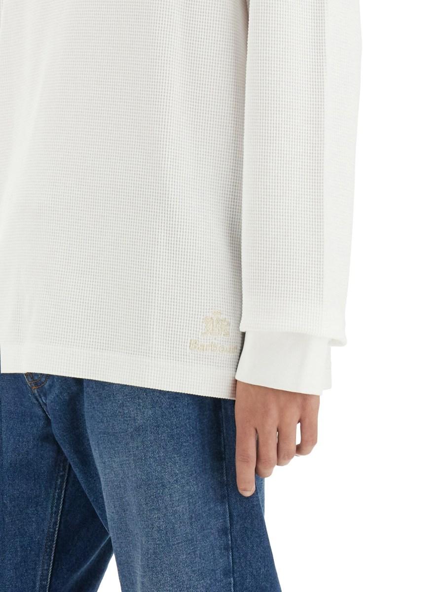 BARACUTA X BARBOUR T-SHIRT HENLEY Convenienza