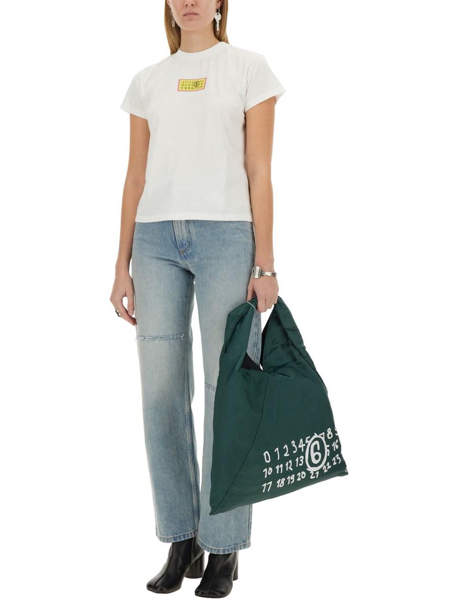 MM6 MAISON MARGIELA T-SHIRT "NUMERIC" Qualità