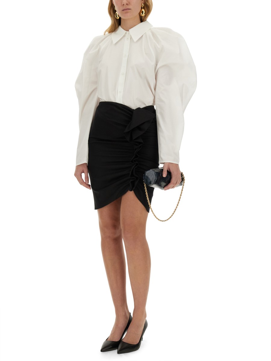 NINA RICCI CAMICIA "HALTER" CON FIOCCO Qualità Garantita