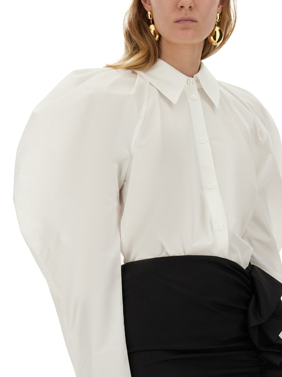 NINA RICCI CAMICIA "HALTER" CON FIOCCO Qualità Garantita