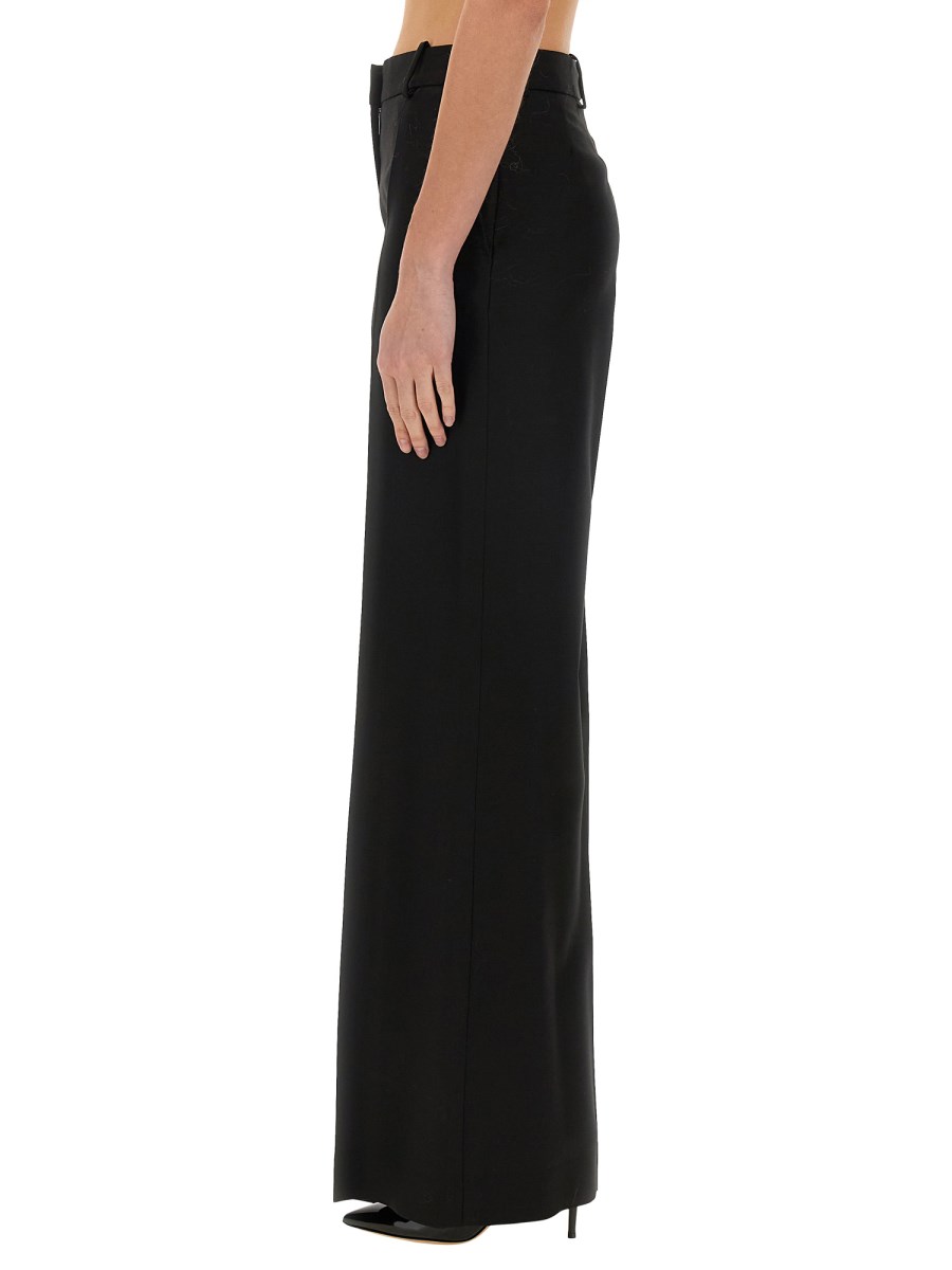 NINA RICCI PANTALONE AMPIO IN GABARDINE DI LANA Negozi Online